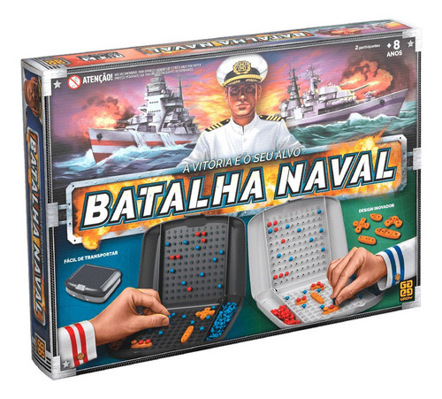 Jogo De Tabuleiro Estratégico Batalha Naval Menino Menina
