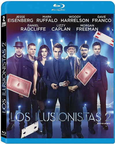 Los Ilusionistas 2 Blu Ray Pelicula Nuevo