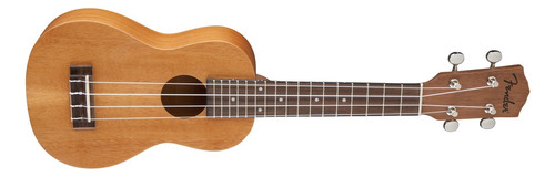 Fender Piha'eu Ukelele Soprano De Caoba Color Natural