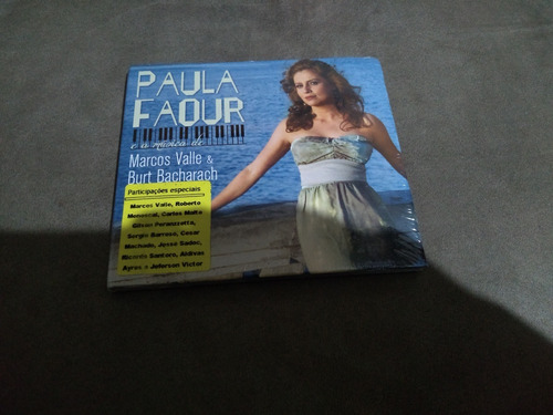 Cd Paula Faour E A Musica De Marcos Valle Burt Bacharach