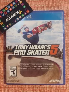 Tony Hawk's Pro Skater 5 Ps4 Midia Física Usado