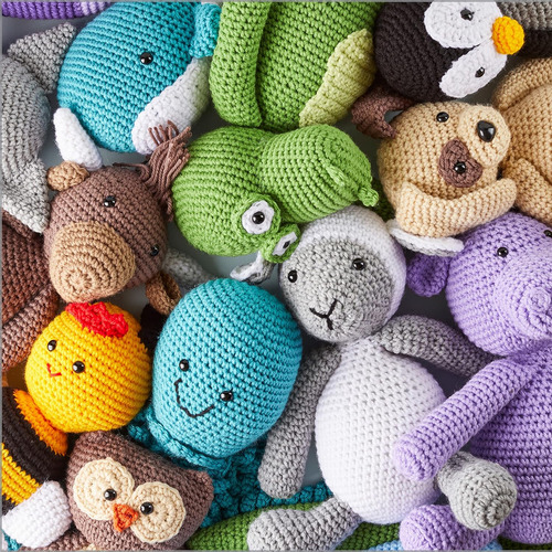 Critters Lindos Del Ganchillo: 26 Patrones Fáciles De Ami...