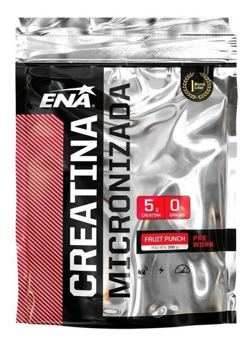 Imagen 2 de 4 de Promo Creatina Micronizada X 5 Unidades De 300gr Ena