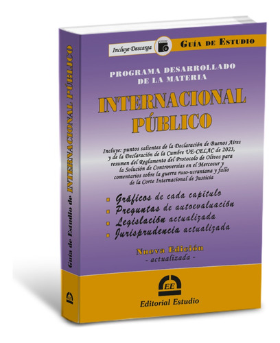 Guia De Estudio Internacional Publico - Ed. Estudio