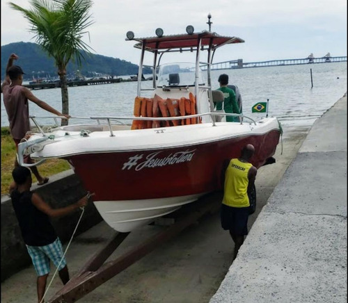 Lancha Fisherman 25 Somente Casco