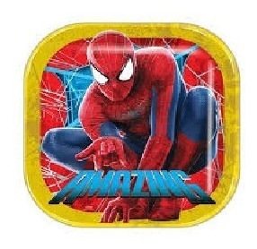 Platos Granmark Desechables Originales - Amazing Spiderman