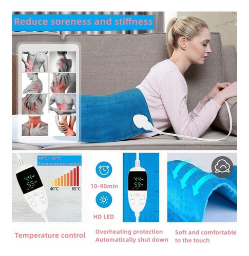 S Almofada De Aquecimento De Fisioterapia Cobertor Elétrico