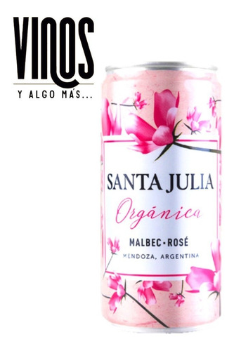 Santa Julia Organica Malbec Rose - Lata 269cc
