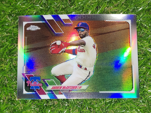 Cv Andrew Mccutchen Refractor 2021 Topps Chrome