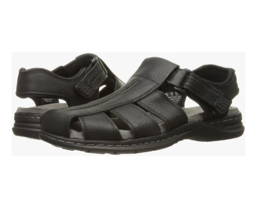 Sandalias Para Hombre, Talla 40, Marca Dr Scholl's, Negras.