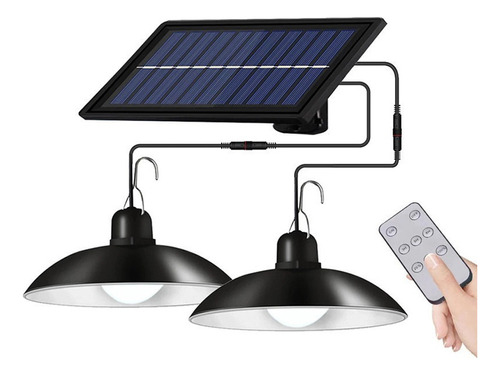 Lâmpada Externa Pingente Solar Waterproof Lights Led Chandel