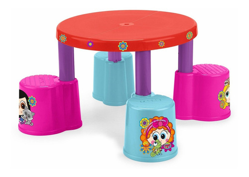 Mesa Infantil Feber Flip Flap Table Distroller Color Multicolor