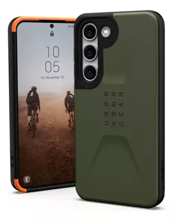 Funda Uag Civilian Olive Drab Rugged Para Galaxy S23