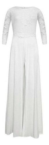 Mono Mono De Encaje Con Cuello En O For Mujer Mono Con