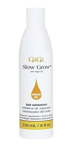 Gigi Slow Grow Loción Con Aceite De Argán, 8 Onzas