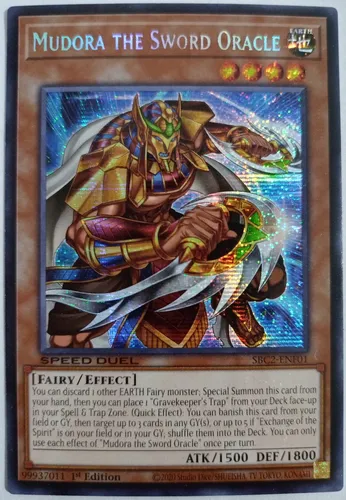 Mudora The Sword Oracle - Prismatic Secret Rare Sbc2