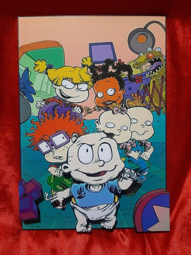 Cuadros De Madera Grandes 3d Rugrats