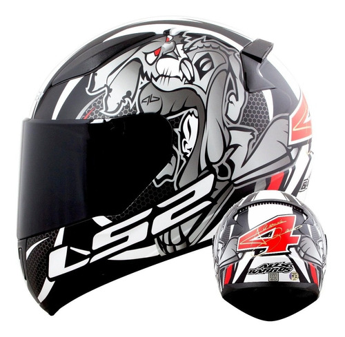 Capacete Ls2 Ff353 Rapid Fosco Alex Barros Melhor Q Ff358 58