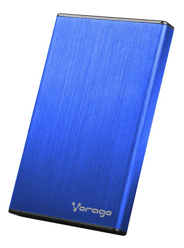 Imagen 1 de 2 de Carcasa Enclosure Vorago Hdd-102 Azul 2.5 Usb 2.0 2tb