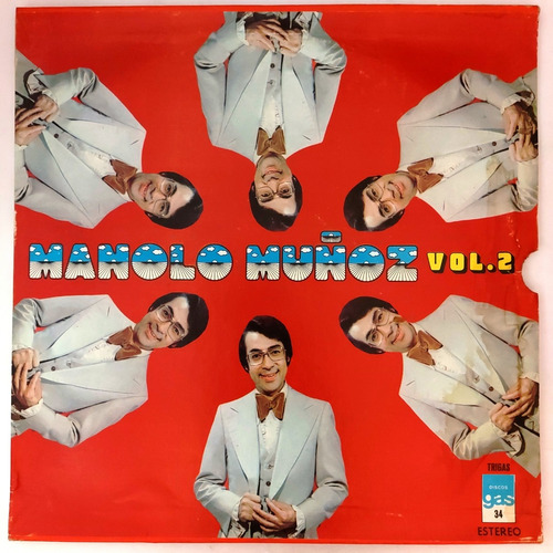 Manolo Muñoz - Manolo Rock Muñoz Vol.2  Azul  3 Discos  Lp