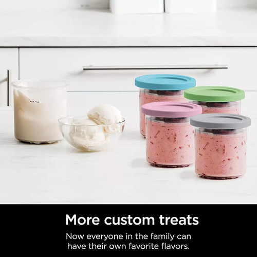 Tanque De Almacenamiento De Helado De 4 Piezas Para Ninja C