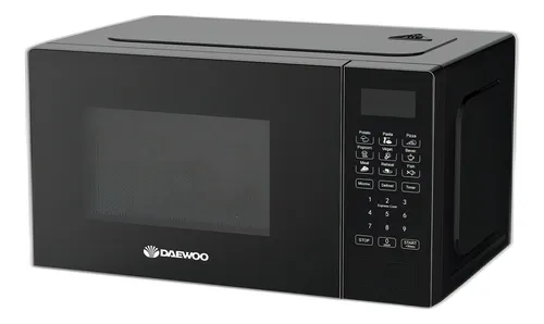 Microondas Digital Negro Daewoo 20 Lts 700w Damwo20db
