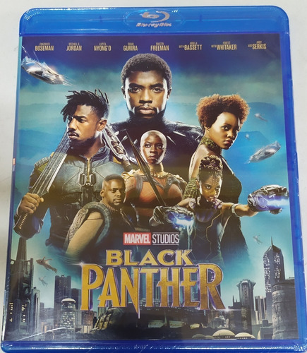 Blu Ray Black Panther Original Marvel Dc Pantera Negra