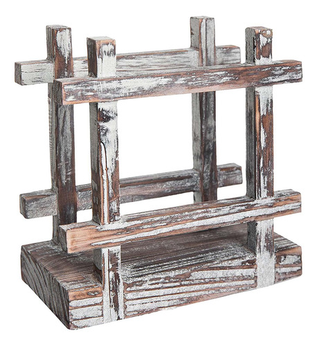 Servilletero De Madera De Granja Decorativo Para Interiores