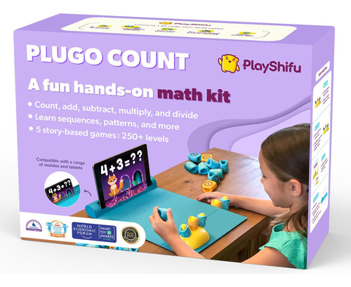 Juego De Matemáticas Playshifu Stem Toy, Cuenta De Enchufes