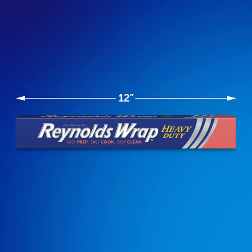 Papel De Aluminio Reynolds Wrap, Resistente, 50 Pies Cuadrad
