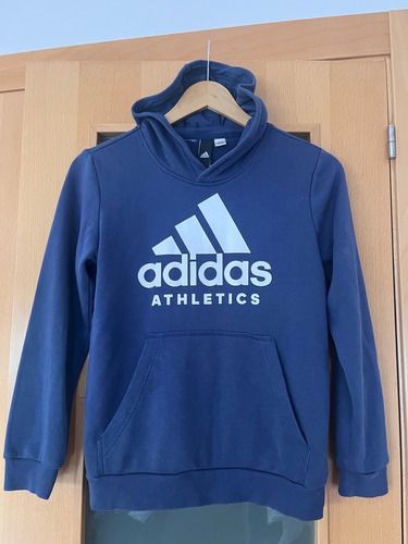 Adidas Buzo Azul Small Con Capucha (Usado)