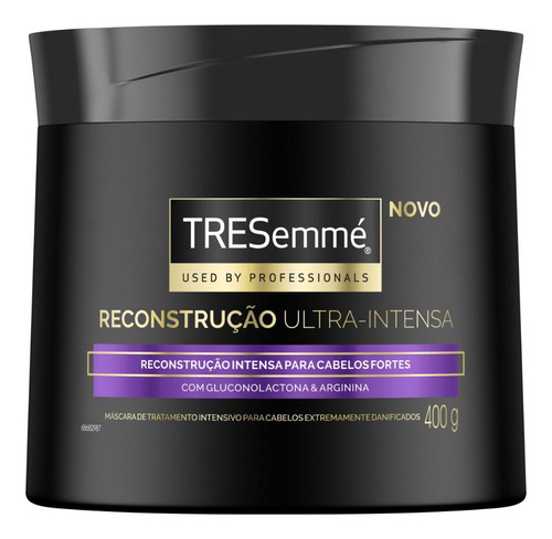 Máscara De Tratamento Tresemmé Reconstrução E Força 400g