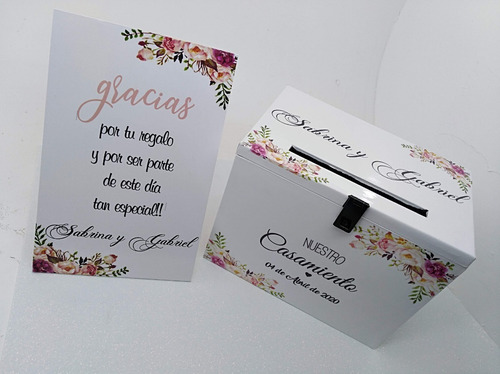 Imagen 7 de 10 de Urna Buzón De Madera Boda 15 Años Cumples Personalizado