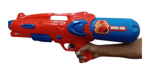 Juguete Pistola De Agua Spiderman Grande 60x 23cm Babymovil