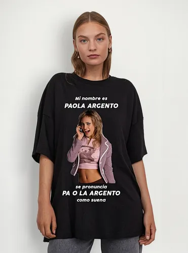 Remera Remeron Mi Nombre Es Paola Argento Casados Con Hijos