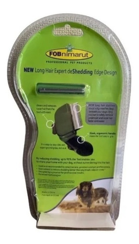 Imagen 2 de 2 de Cepillo Peine Quita Pelos Para Perros Razas Pequeñas