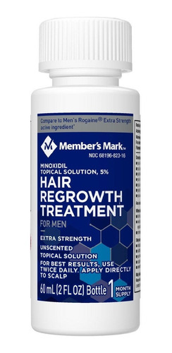 Imagen 2 de 5 de Member's Mark Minoxidil 5% Solución Tópica 6 Meses * Krklnd