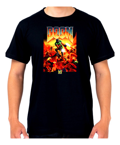 Remera Doom Video Juegos 13 Dtg Minos