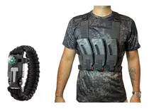 Comprar Chaleco Tactico Chest Rig Rbn Tactical Negro Pulsera