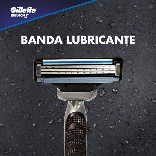 Máquina para afeitar Gillette Mach3 Regular descartable