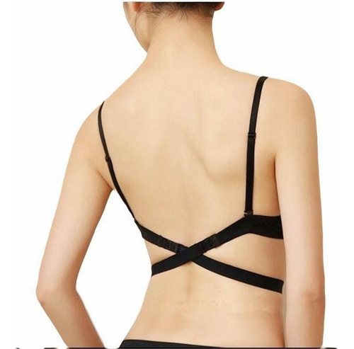 Brasieres Bra Push Up Escote Profundo Convertible