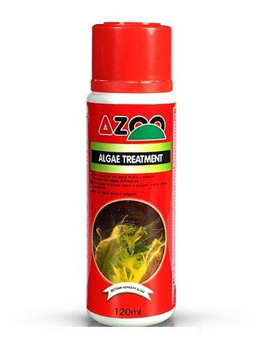 Algae Treatment 120ml Azoo Anti Algas Acuario Plantado