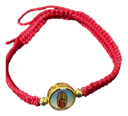 50 Recuerdo Pulsera Artesanal Virgen Tejida Virgencita