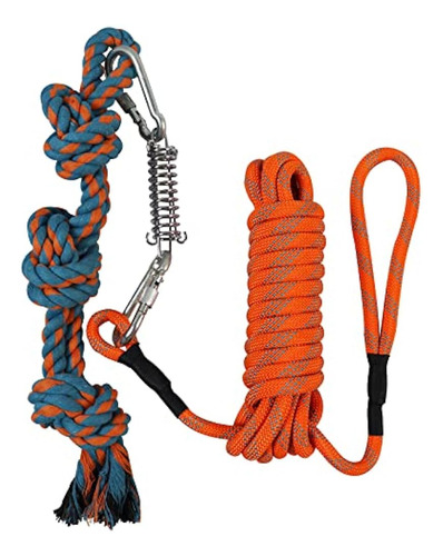 Balog Dog Rope Toys Outdoor Bungee Tug Toy Para Pitbull Perr
