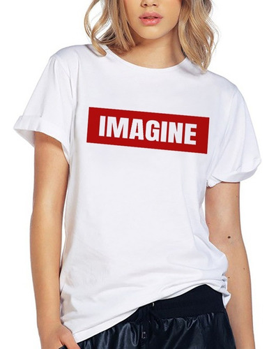 Blusa Playera Camiseta Dama Imagine Instagram Elite #507