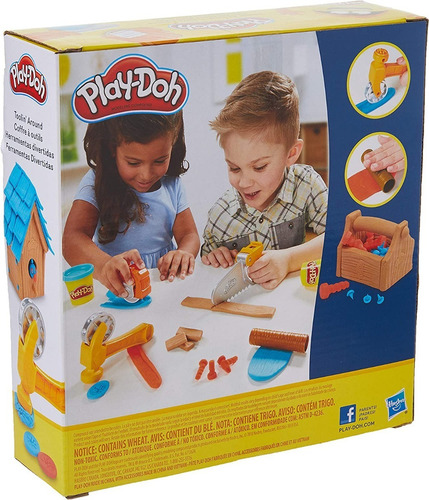 Imagen 2 de 5 de Play Doh Herramientas Divertidas Juguete Original Hasbro