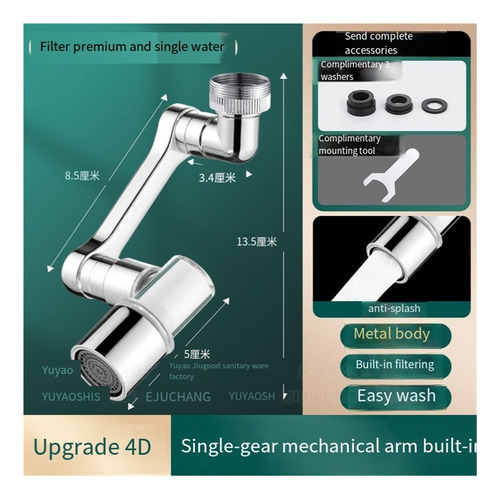 Extensión Universal Del Brazo Elevador De Grifo Para Grifo R