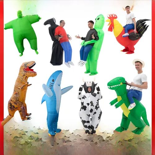 Velociraptor - Tamaño Libre Para Adultos - Dinosaurio De Hal