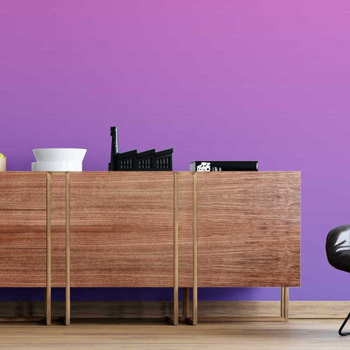 Imagem 5 de 5 de Papel De Parede Adesivo Degradê Rosa E Roxo N05170
