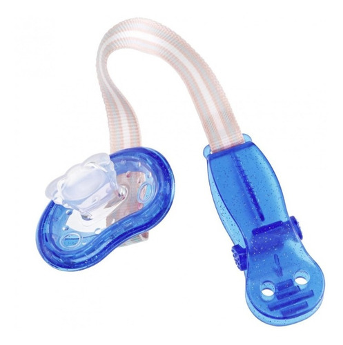 Imagen 1 de 3 de Sujeta Chupón Curaprox Azul